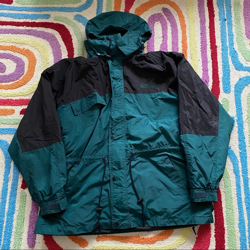 Vintage Nintendo Employee Fleece Lined Jacket
